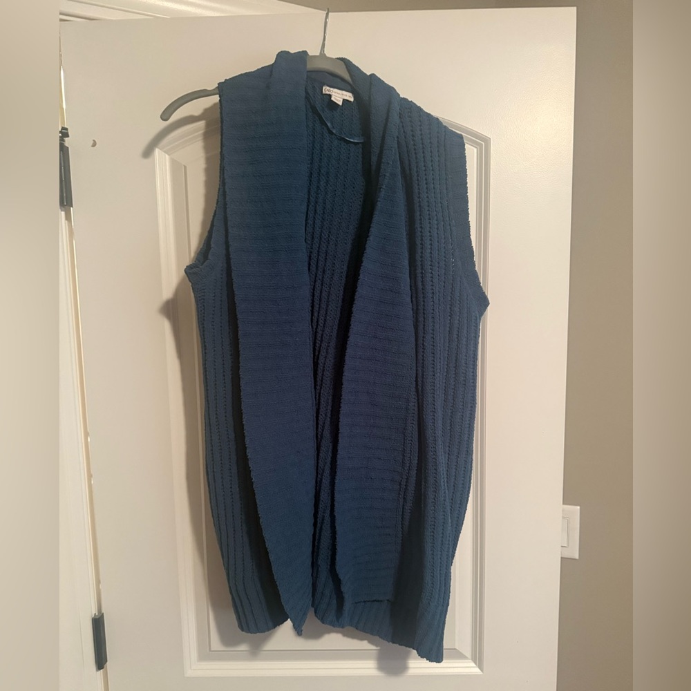 Blue Sleeveless Sweater 14/16